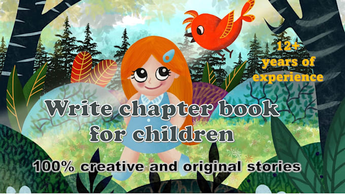 ghostwrite childrens chapter book or ebook