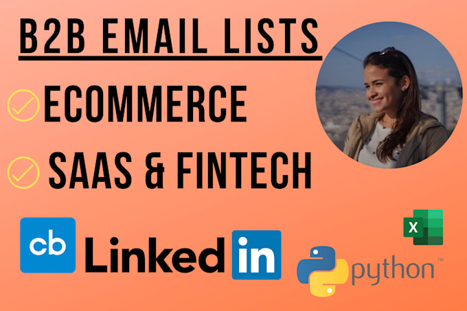 build targeted ecommerce and saas b2b email list