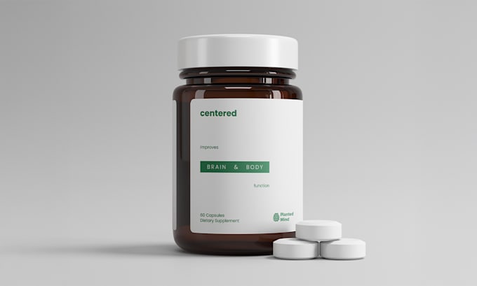 create standout supplement label design