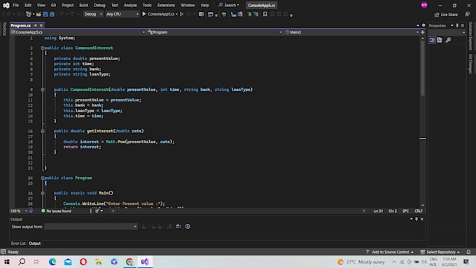 Do write simple c sharp codes by Meshantharusha | Fiverr