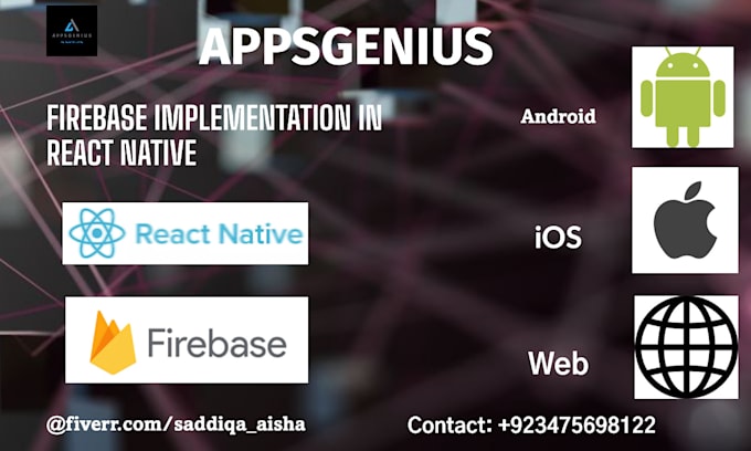 Install and authenticate firebase in your react native project by ...