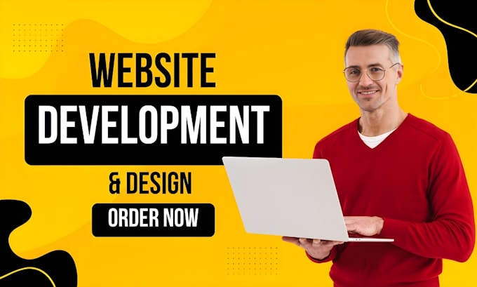 do custom website development as a full stack and front end web developer