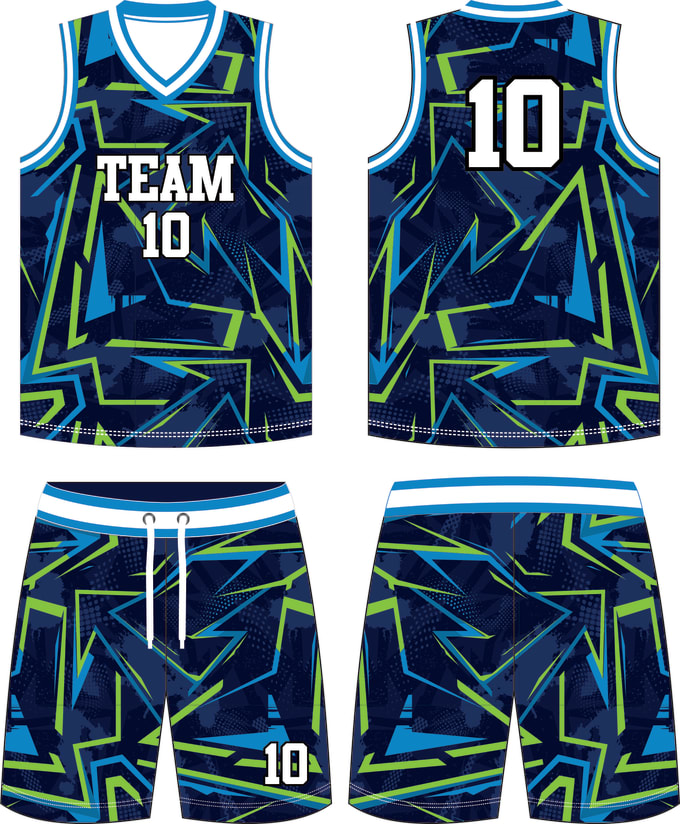 Basketball Uniform Mockup Template Design For Basketball Club Tank