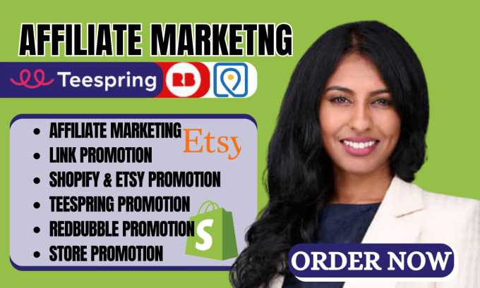 Teespring promotion sellvia promotion redbubble prom otion etsy