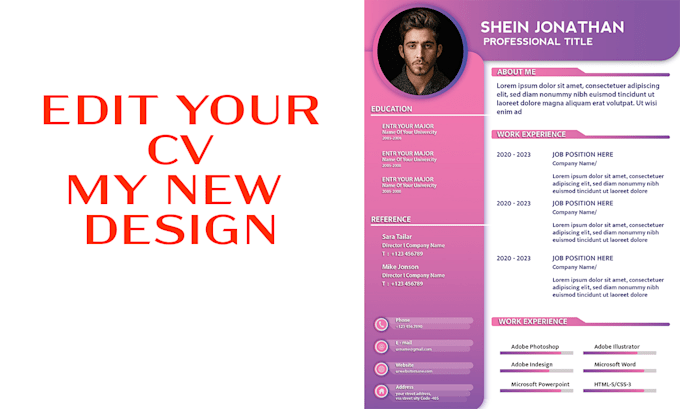 Professional Cv Photo Guide Pdf Make professional cv, resume in pdf format by Nethmi0921 | Fiverr