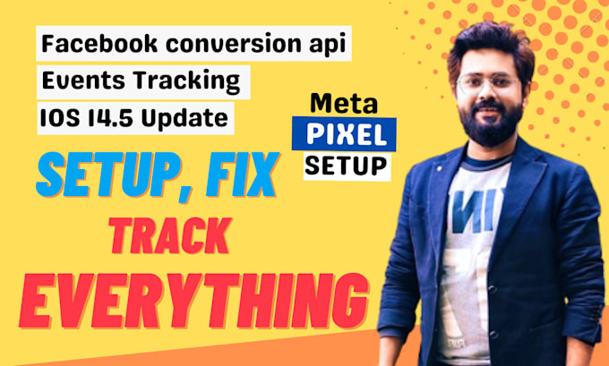 fix or setup facebook pixel conversion API and create meta ads