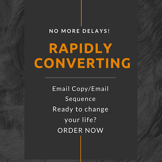 be your email copywriter for email copy and email sequence