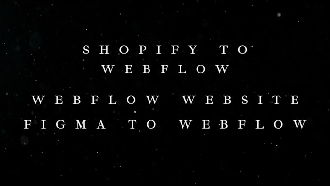 convert your shopify site to webflow and webflow to shopify, webflow website
