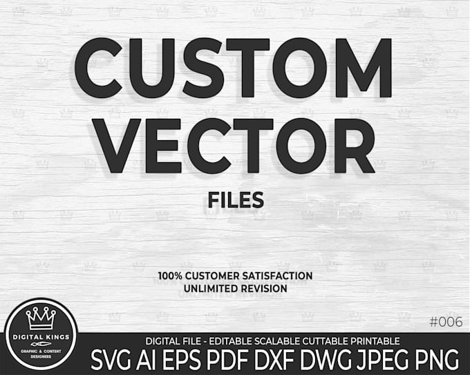 Convert your image into svg vector file by Digitalkingsco | Fiverr