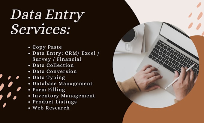 provide professional data entry services