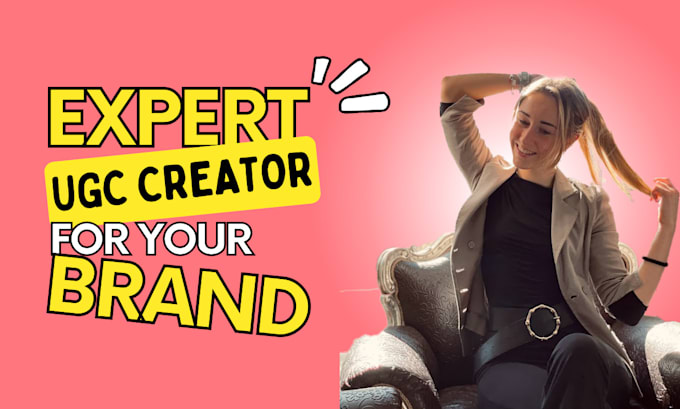 be your expert ugc creator for tiktok and instagram