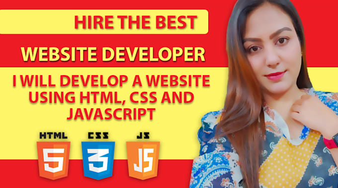 Design and develop website using html css and javascript by Marialee625 ...