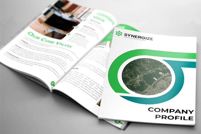 Design an amazing company profile and write content by Gnkstudios | Fiverr