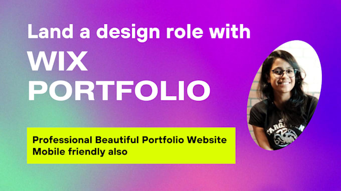 design a professional job worthy UI UX portfolio website