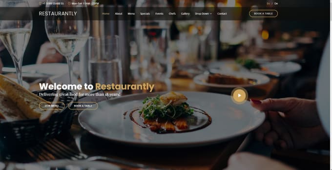 Build responsive html landing pages or one page website by Papaprimas ...
