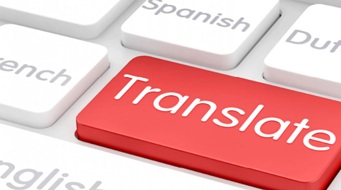 Do German To English Translation By Sultan mehmet Fiverr