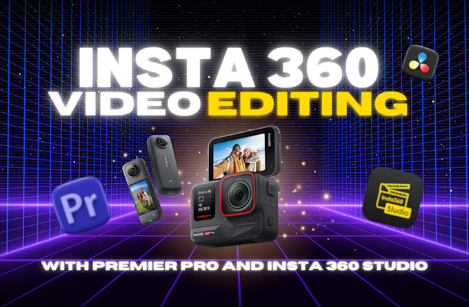 Do insta 360 video editing, vr360, gopro videos in premier pro by