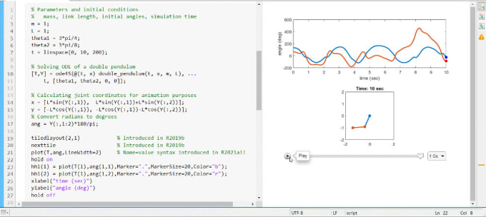 Solve problems with matlab scripts by Engd7my | Fiverr