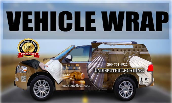design  creative wrap for your van, car, bus,vehicle,caravan ,trailer,truck