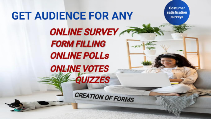 reach 1000 respondents to fill online surveys form and polls