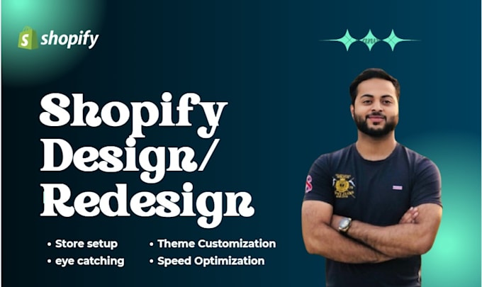 design or redesign shopify store, webshop, shopify store setup, theme change