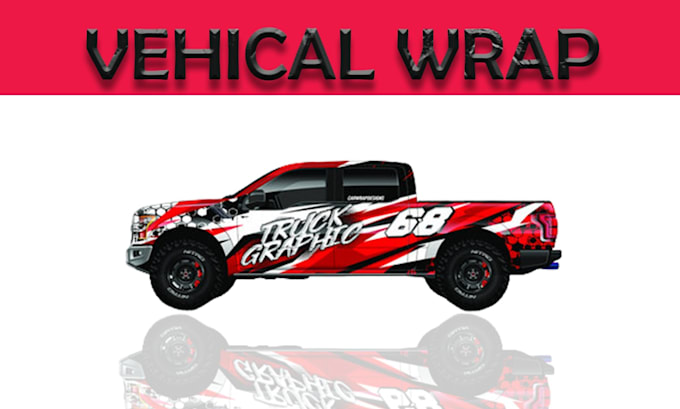 do professional, modern and custom vehicle wrap, vehicle wrap,trailer,truck wrap