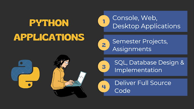 Be your python developer, will do websites desktop and console apps by ...