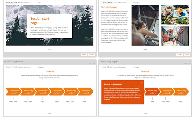 Make an engaging template in articulate storyline by Id shadik Fiverr