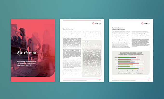 design your white paper with clear structure and flow