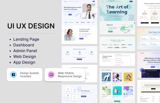 Design wireframes, ux ui design, and prototypes by Sanketindalkar | Fiverr