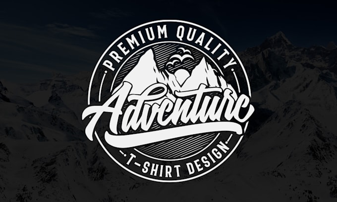 do amazing typography t shirt logo and tshirt design