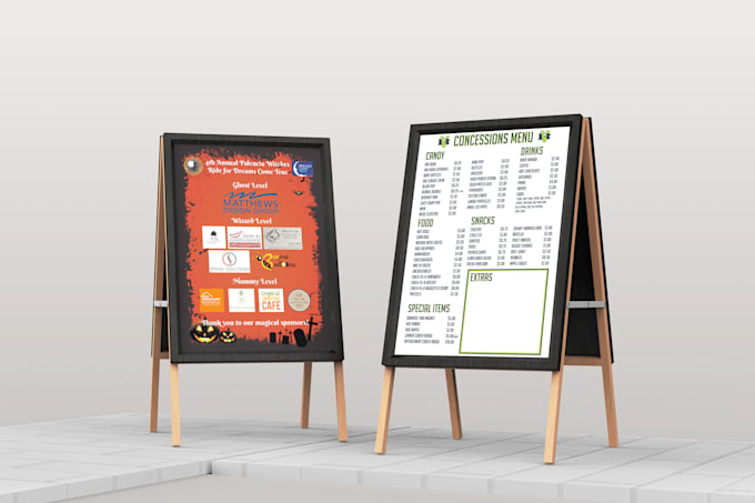 Custom signage for your business or event by Em_gebo | Fiverr