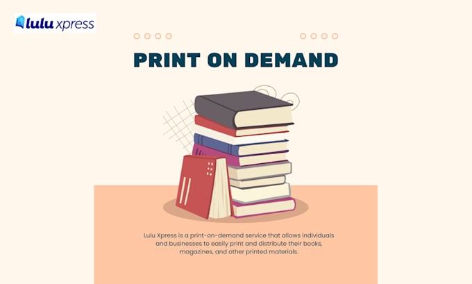 crea un negozio print on demand tramite lulu xpress