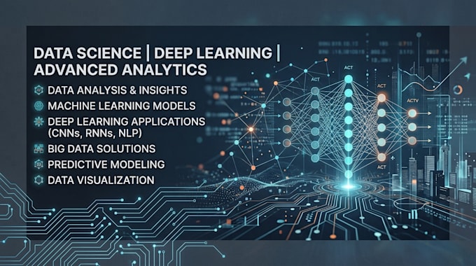 do data science, machine learning, deep learning and computer vision tasks