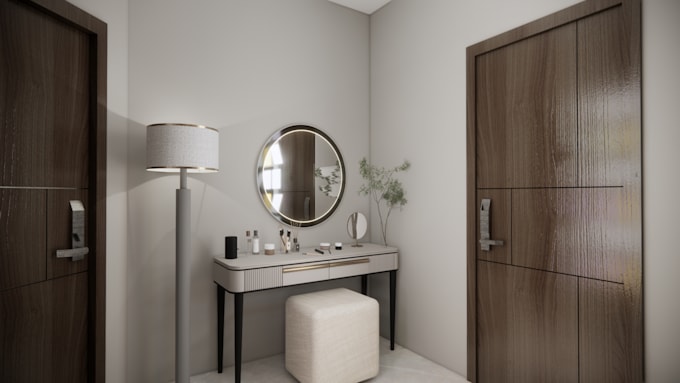 create high quality photo realistic interior renders