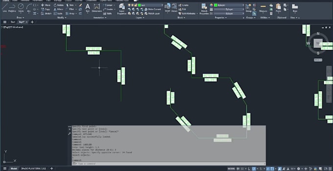 develop lisp routines for editing cad drawings
