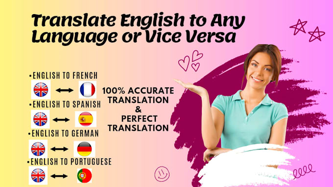 do expert fast and accurate translations in multiple languages