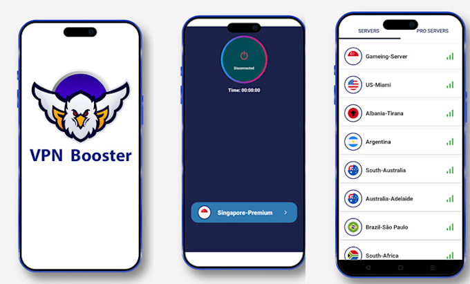 Develop high quality vpn application with admin panel by Mamunmiah732 ...
