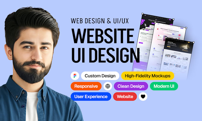 design figma website UI UX for your business