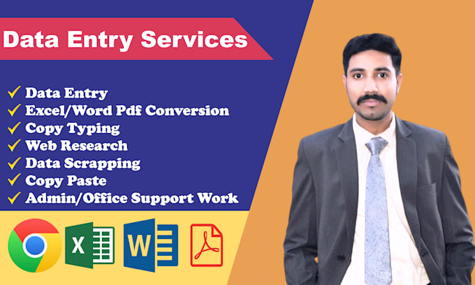do freelance data entry work and copy paste typing work