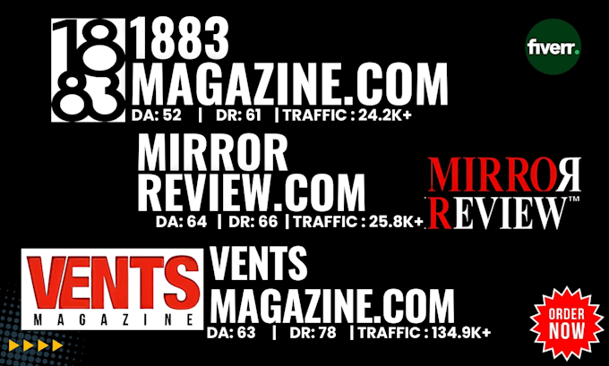 do high da guest post on fashion , beauty , magazine with guest post backlink