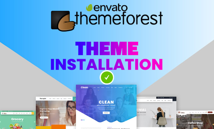 Do themeforest wordpress theme installation fast secure by Tom__gc | Fiverr