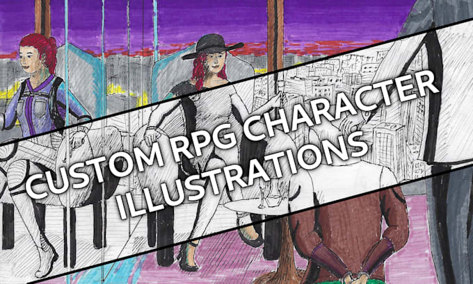 Draw character portraits for your rpg, novel, or pleasure by Ecandw ...
