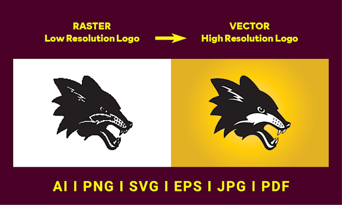 do high quality vector tracing, edit, fix, and ai logo redesign in illustrator