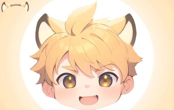 draw chibi anime style and original oharacter