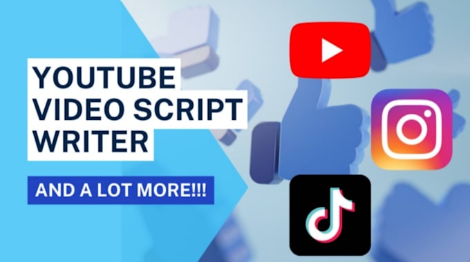 Write a script for your youtube video by Mattiacipri | Fiverr
