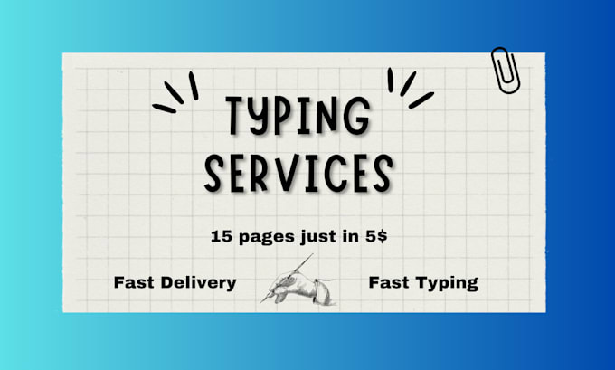 Do fast typing retype scanned documents copy and paste job pdf ...