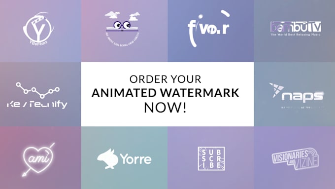 create a stylish logo animation for your videos or website