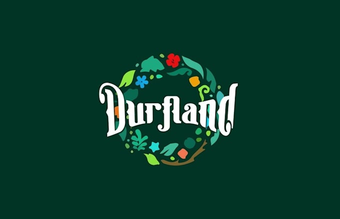 design nature amusement park logo