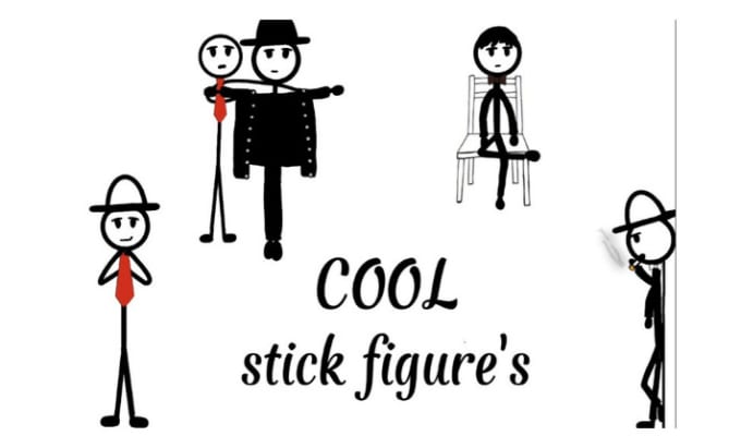 How to draw a stick figure – Hi there!